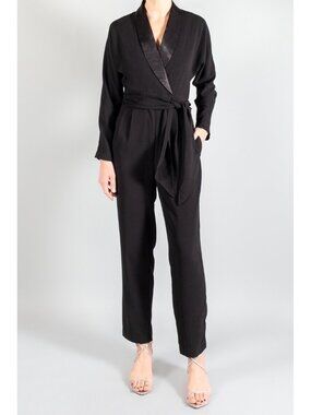 Overlover "Saturn" Jumpsuit in Black, size Small.